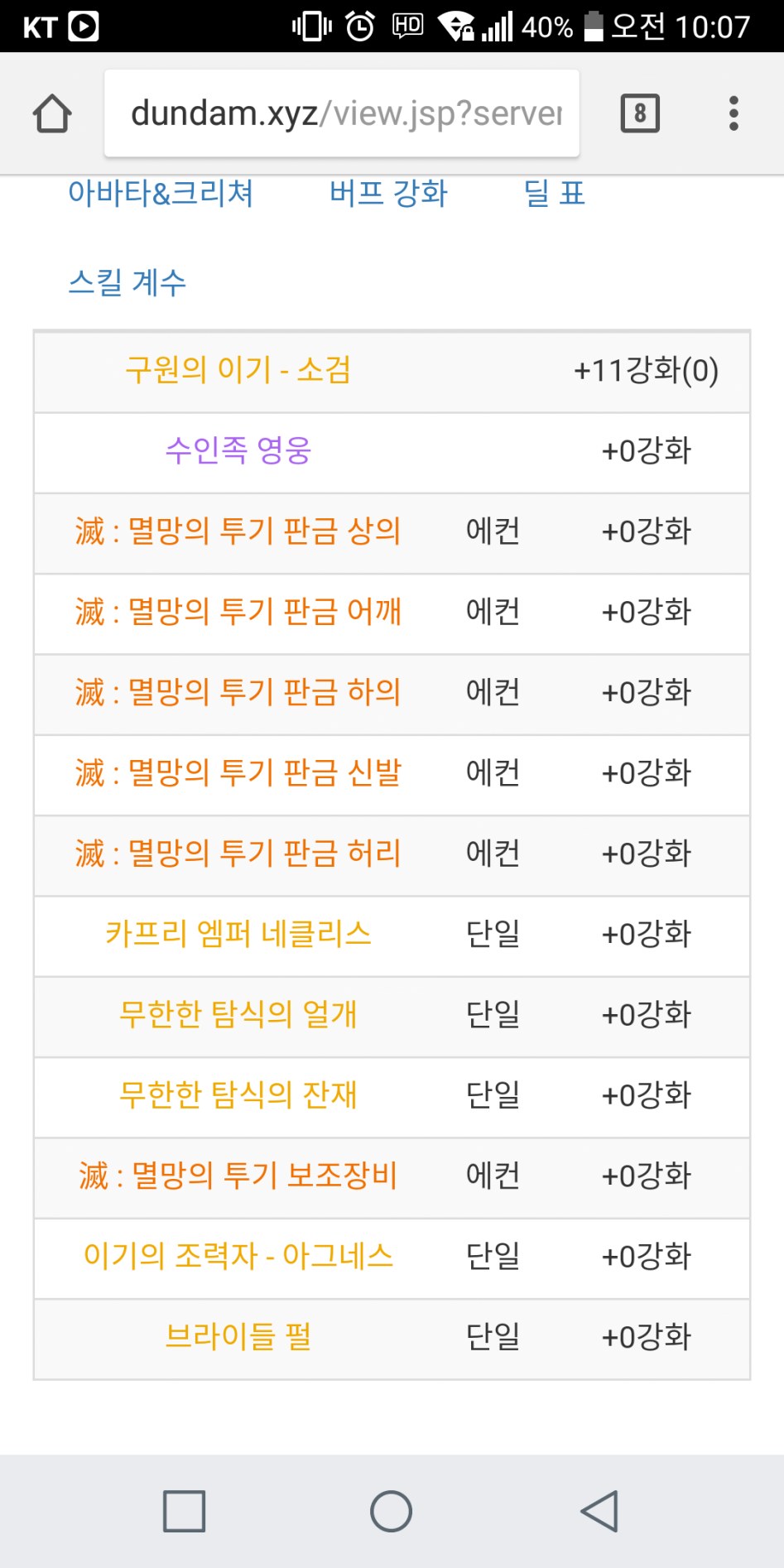 싱뤀을 못깨겠슴다 ㅠㅠ | 던전앤파이터 | 		루리웹 싱뤀을 못깨겠슴다 ㅠㅠ | 던전앤파이터 | 루리웹