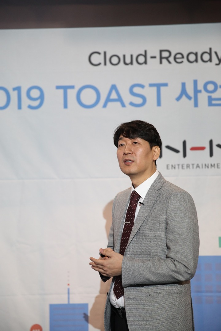 [NHN엔터_사진] TOAST 기자간담회_김동훈 이사 01.JPG