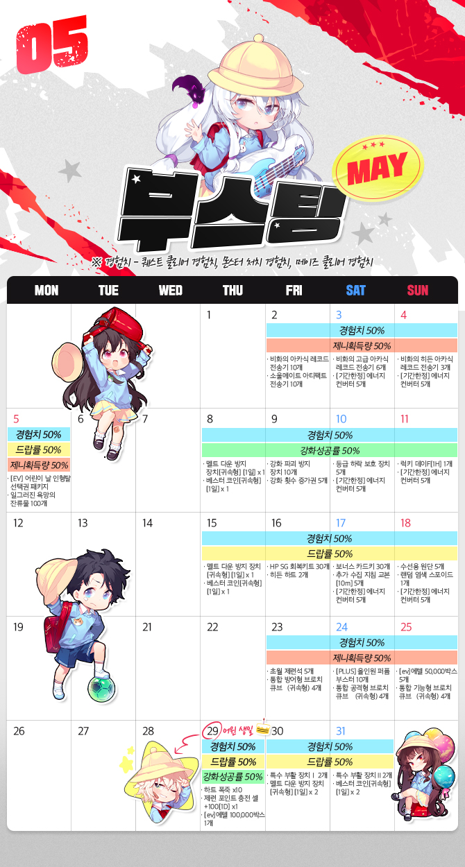 소울워커 가정의 달 기념 GM그루톤의 선물을 드립니다