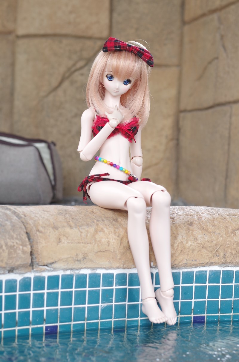 [돌피드림] 후요우 카에데양 수영장 출사 샷_7.jpg