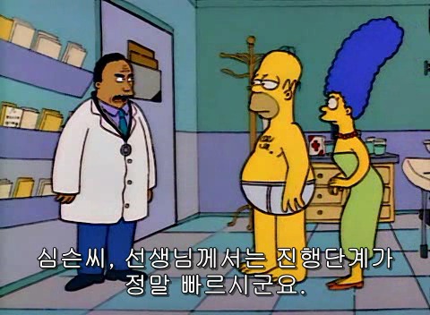 심슨 죽음의 5단계 애니메이션 갤러리 루리웹
