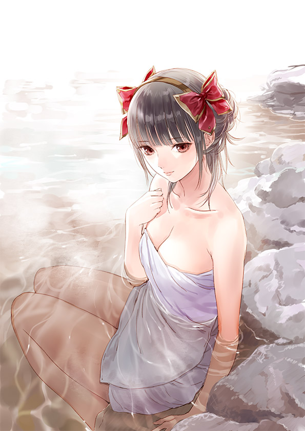 약후)푸른 혁명의 발큐리아X블루 리플렉션 온천 일러스트 협업 1장_1.jpg