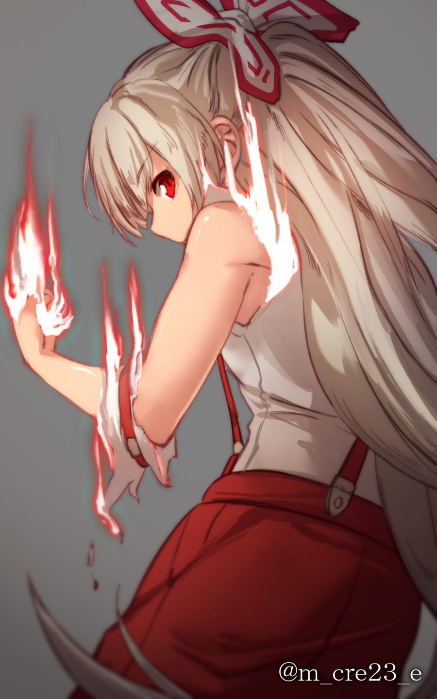 fujiwara no mokou (touhou) drawn by mikami yuuki (nl8you) - 0d236f9bdb215fcf974c172895d6801d.jpg