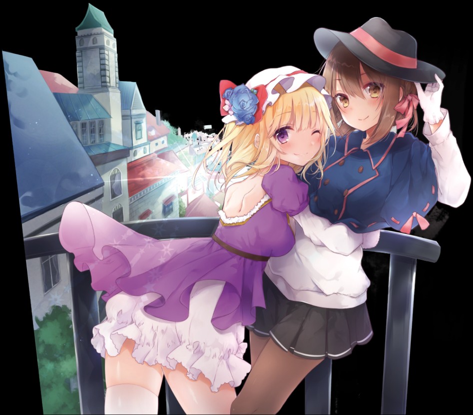 maribel hearn and usami renko (touhou) drawn by natsuki (ukiwakudasai) - 7d3a52dfe08e883cb079745e3b81bd92.png