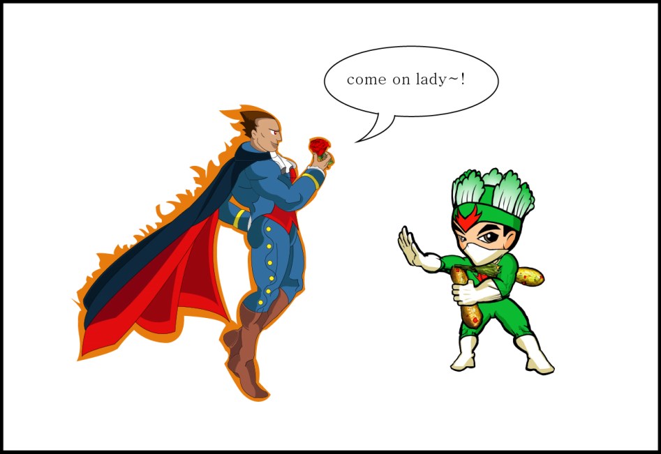 [뱀파이어 세이버] 김치워리어를 모에화 시킨다면?_1.jpg