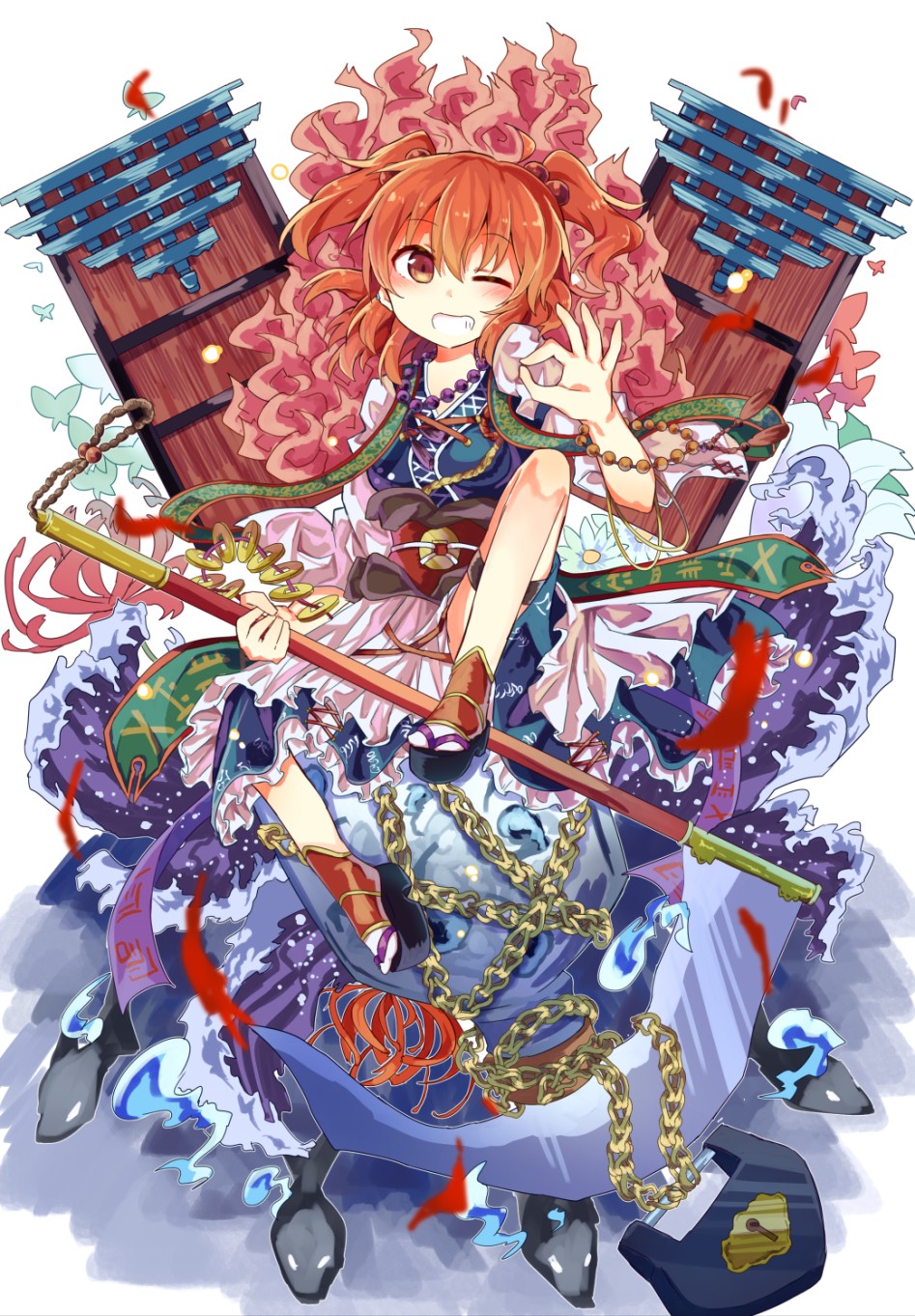 onozuka komachi (touhou) drawn by to-den (v-rinmiku) - f223930c504dacc35dc84ef9c00099a4.png