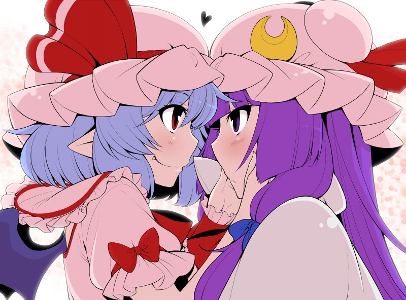 patchouli knowledge and remilia scarlet drawn by eichi yuu - f75fb9f81c3ca708e17fc479d4d1da3d.jpg