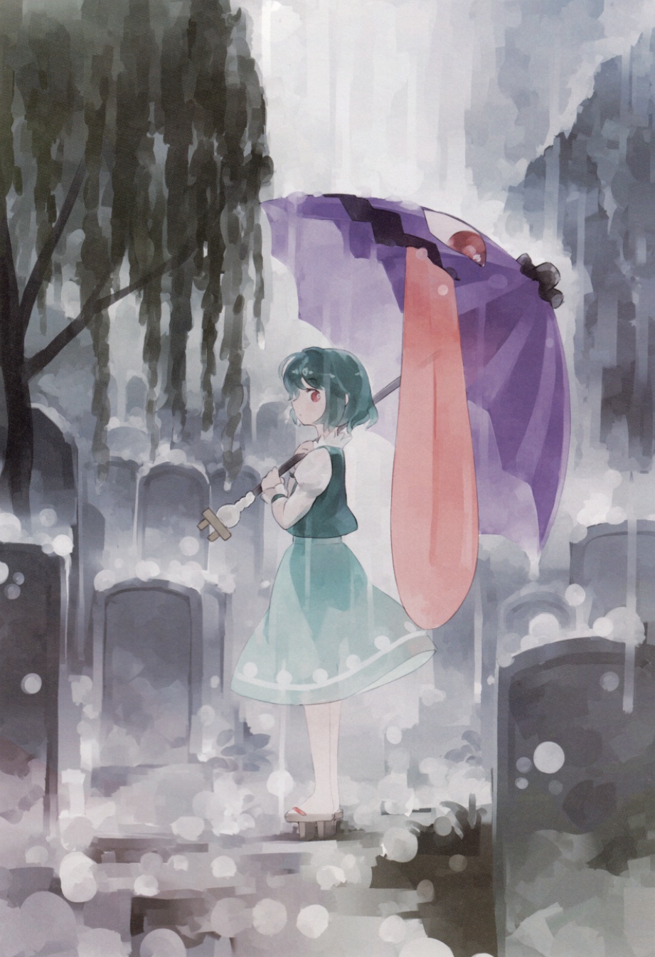 tatara kogasa (touhou) drawn by shihou (g-o-s) - 173e6cc814fdd9bc8344e4b9343ec115.jpg