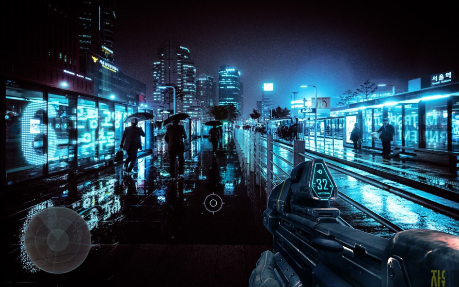서울이 얼마나 사이버펑크의 도시인지 실감나는 짤 . jpg_1.png