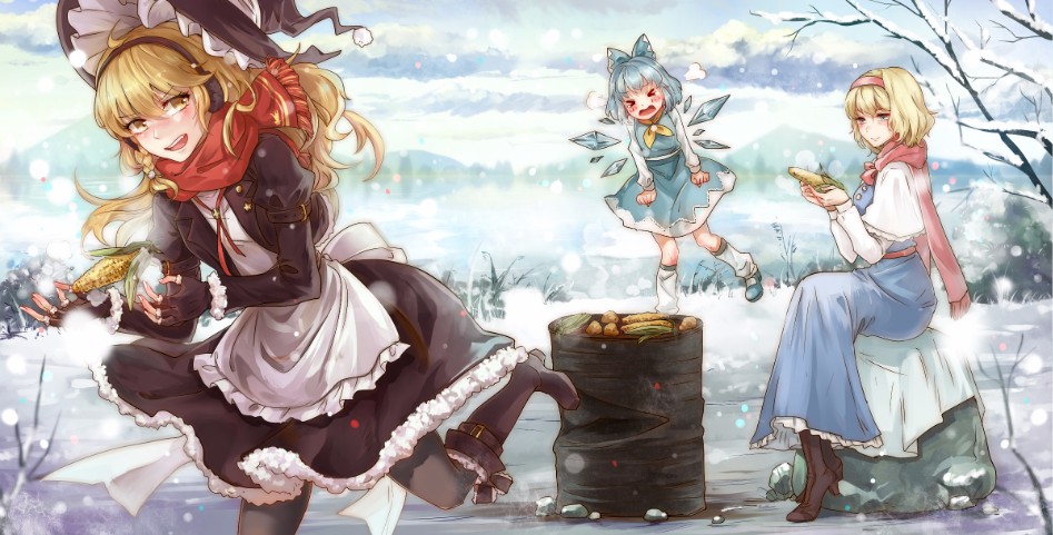 alice margatroid, cirno, and kirisame marisa (touhou) drawn by aili (aliceandoz) - 2f19c1e2948c2d87bf1ac04cb79ab348.jpg