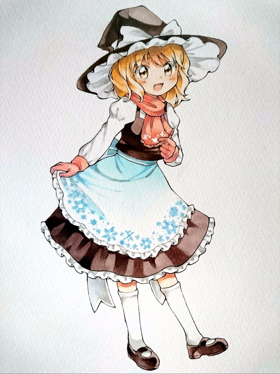 kirisame marisa (hidden star in four seasons and touhou) drawn by sasa kichi - 9a03886e74a5915eba68bf8f9ceb00d5.jpg