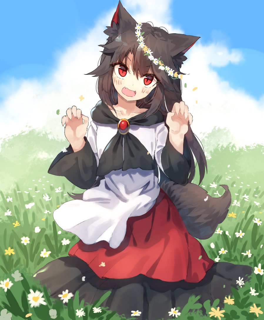 imaizumi kagerou (touhou) drawn by bei mochi - fddf77d4b8445f6e440b8f800cc3910d.jpg