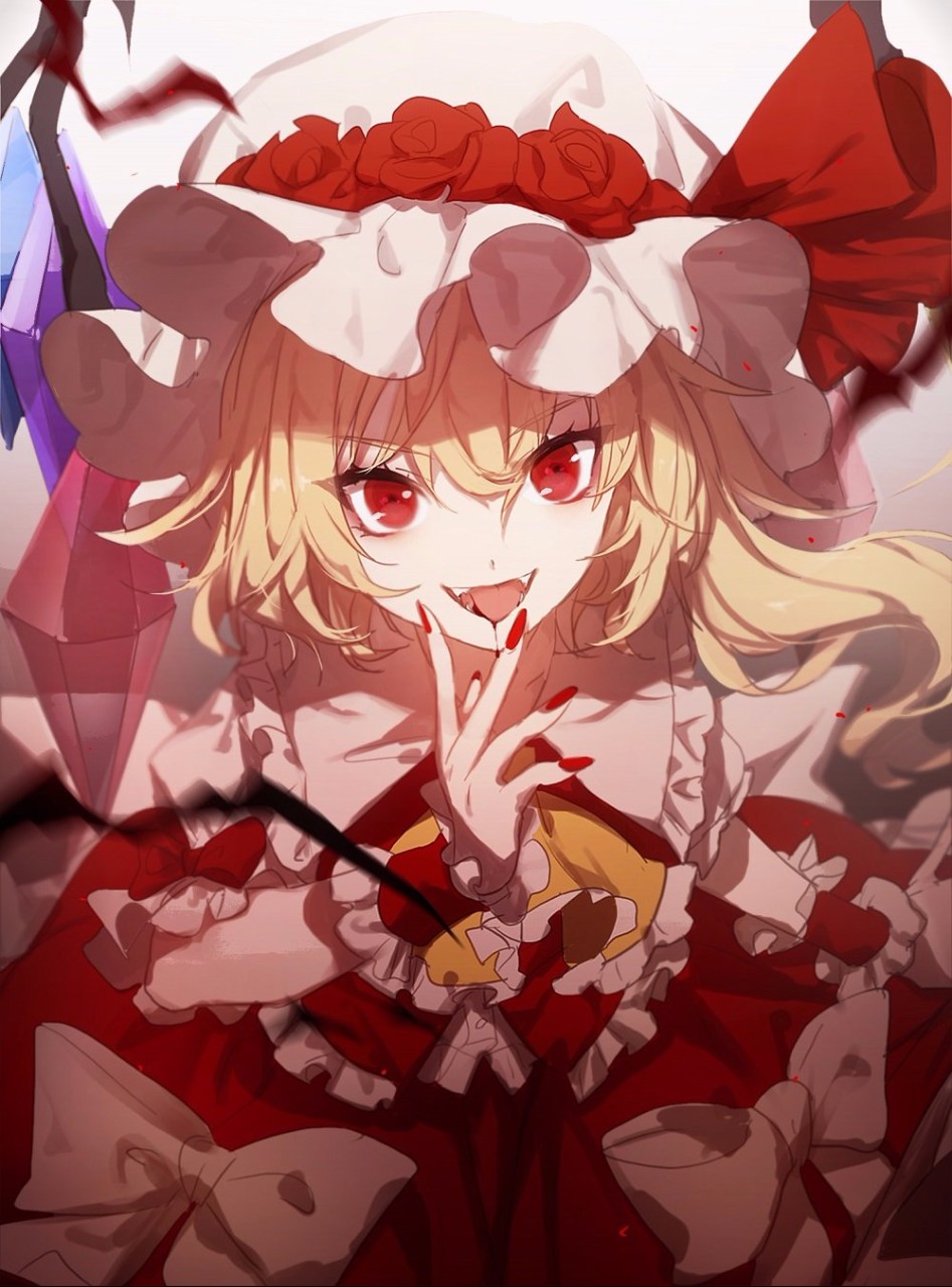 flandre scarlet (touhou) drawn by no-kan - 72ffe861365889059c12713a030fae07.jpg