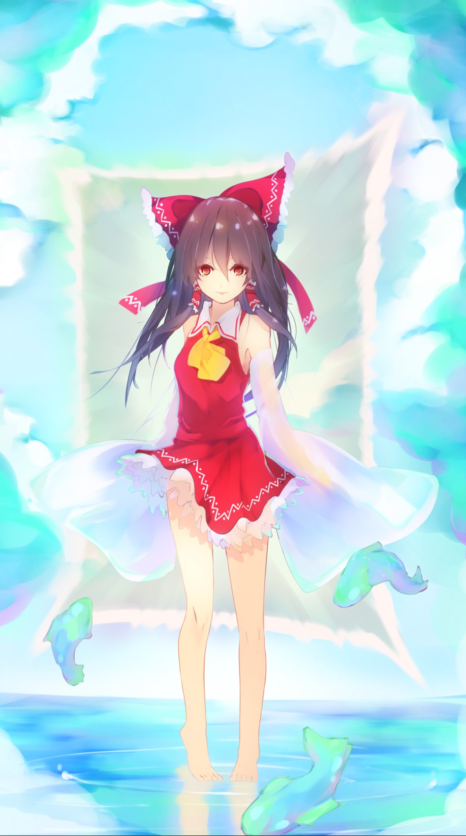 hakurei reimu (touhou) drawn by chiroru (cheese-roll) - eda3bcb7546ffc8e7d79f1bfedd6044e.png