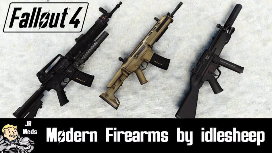 fallout 4 modern sidearms