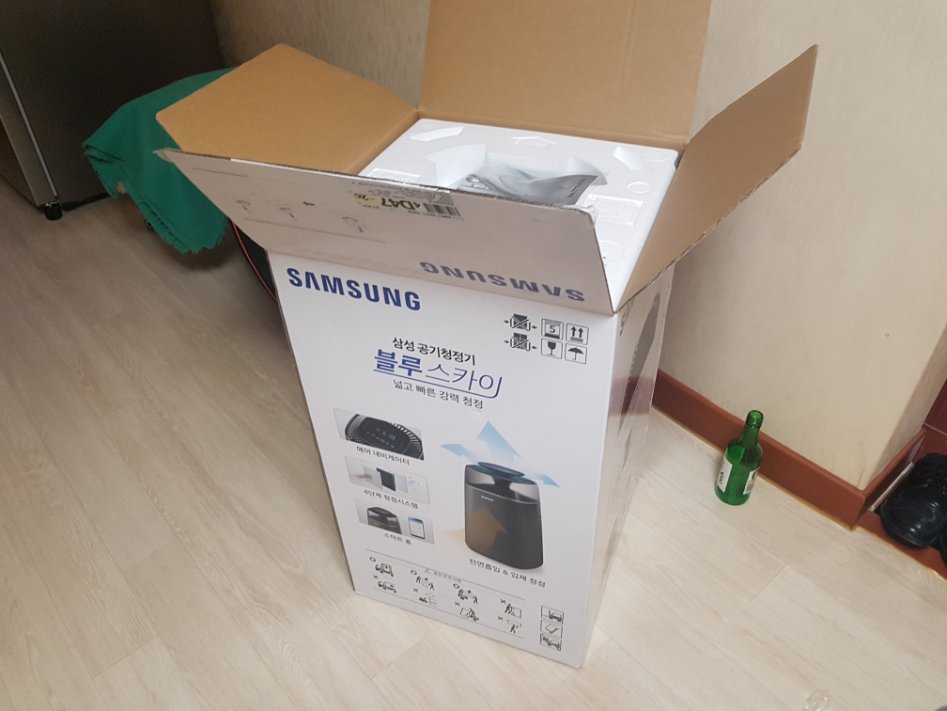 샘숭 공기 청정기 왔네요_1.jpg