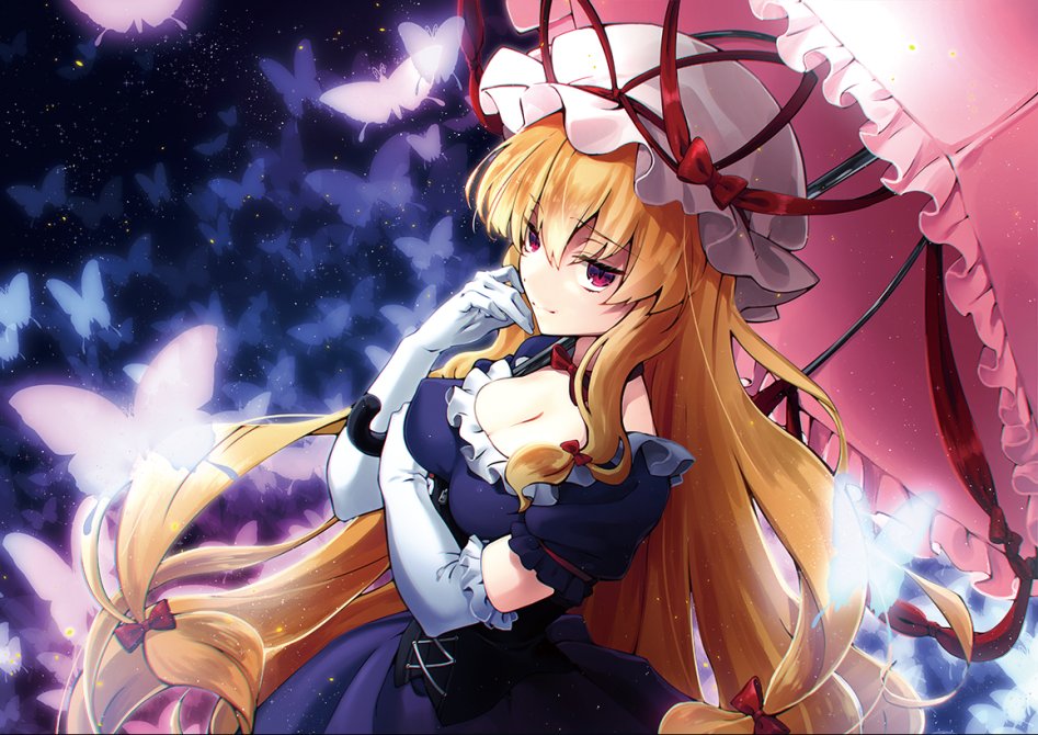 yakumo yukari (touhou) drawn by futoumeido - b612a8bd2e81aaf3cf5007bfc7e9a06e.png