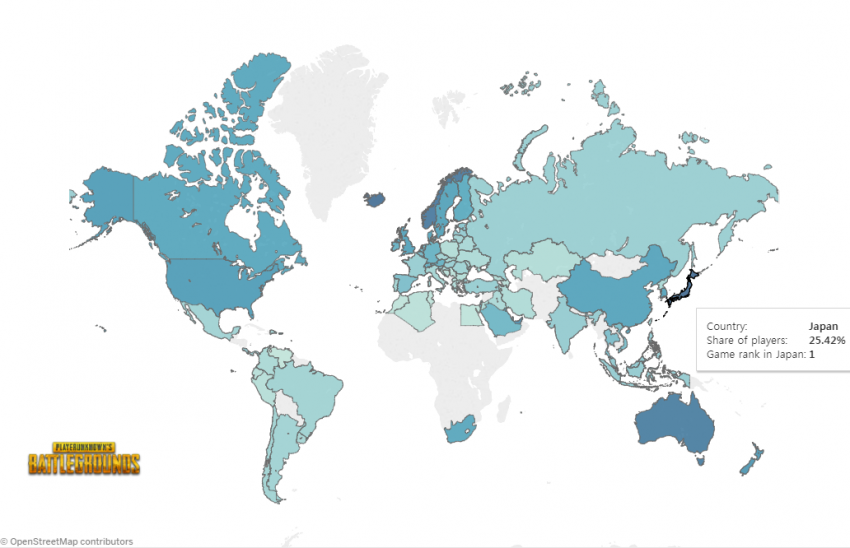 배틀그라운드 800만 장 돌파, PUBG 의 전세계 게임 시장 점유율과 미친 영향_5.png