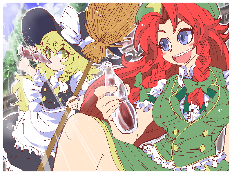 __hong_meiling_and_kirisame_marisa_touhou_drawn_by_yt_wai_tei__4fbf6f07d439ab66f3ebc6c1d1864302.png