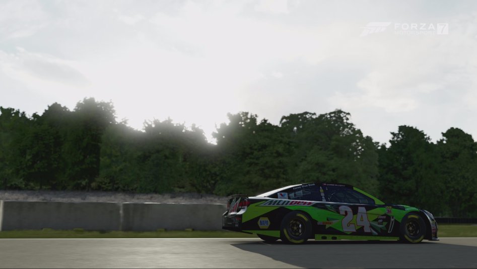 F04. 포르자 모터스포츠 7 - [Chevrolet] #24 Hendrick Motorsports Mountain Dew Super Sport '17 at 로드 아메리카 (시리즈 「NASCAR」 4／6) Forza Motorsport 7.jpg