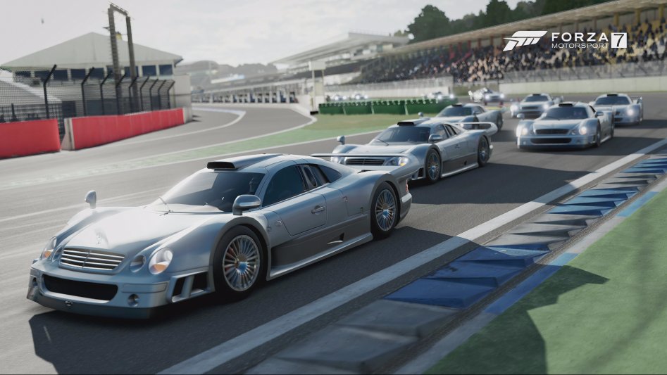 F61. 포르자 모터스포츠 7 - 쇼케이스 이벤트 「기본 스펙 레이스 - Merdedes AMG CLK GTR」 Forza Motorsport 7.jpg