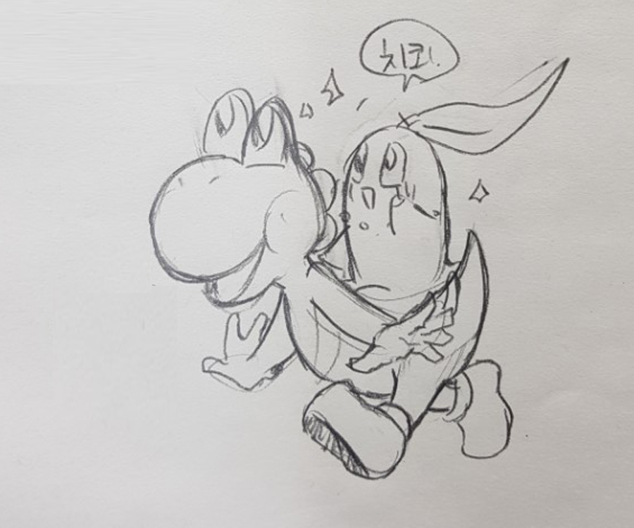 요청짤 요시 등에 탄 치코리타_1.jpg