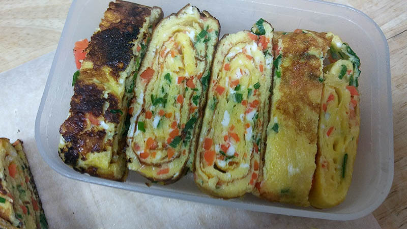 달걀(a.k.a. 계란) 빨리 해치우기 달걀말이/오므라이스 도전!_2.jpg