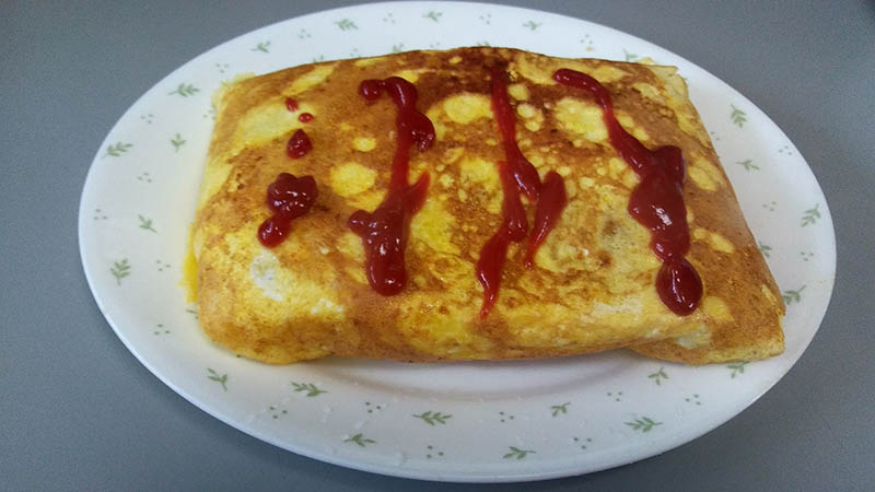 달걀(a.k.a. 계란) 빨리 해치우기 달걀말이/오므라이스 도전!_3.jpg