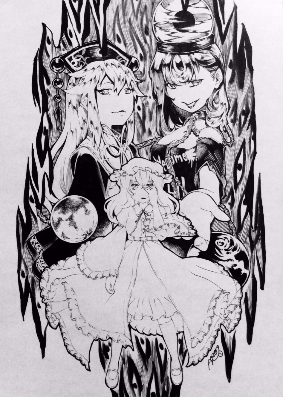 __hecatia_lapislazuli_junko_and_maribel_hearn_touhou_drawn_by_aozora_taf__f12d22d38a933498949a2d21792cf8fc.jpg