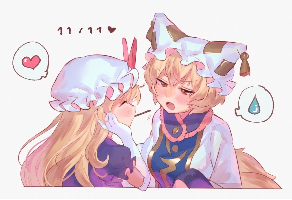 __yakumo_ran_and_yakumo_yukari_touhou_drawn_by_masanaga_tsukasa__9a7ad033d10384dcc79618b843d0ce67.jpg