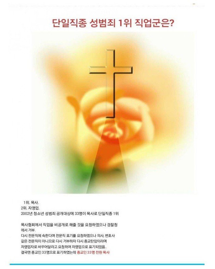 성범죄 1위 목사 숲 속 친구들 소환!_1.jpg