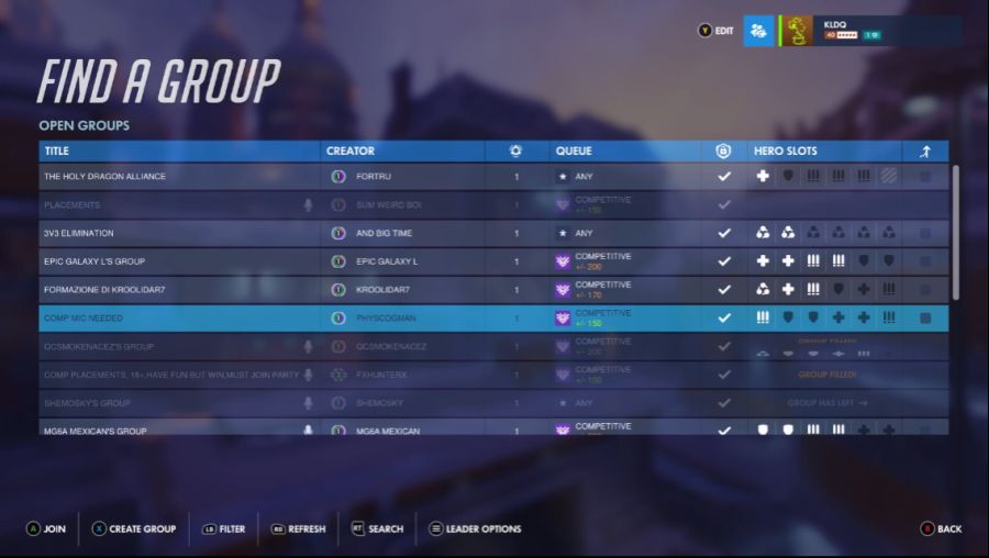 콘솔 오버워치도 그룹 기능이 생겼네요_1.png