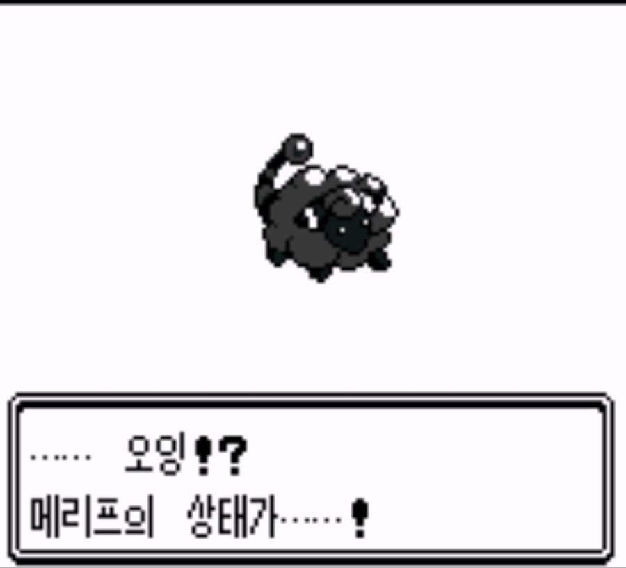 (포켓몬) 오잉? 메리프의 상태가?_1.png