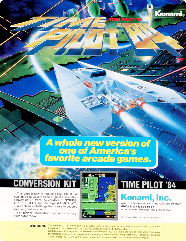 Laptick_Time Pilot '84 Flyer(NA).png