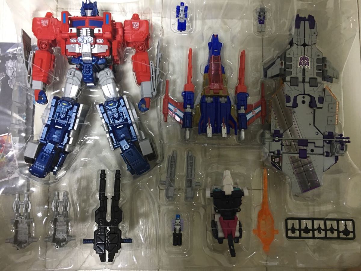 트랜스포머 하스브로 기지형 사이버 트론 셋트