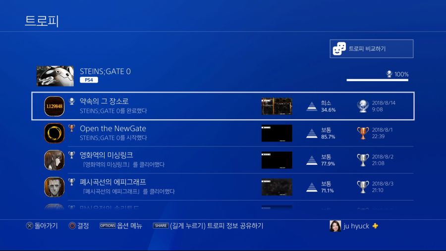슈타인즈게이트제로 플래티넘 땄습니다_5.jpg