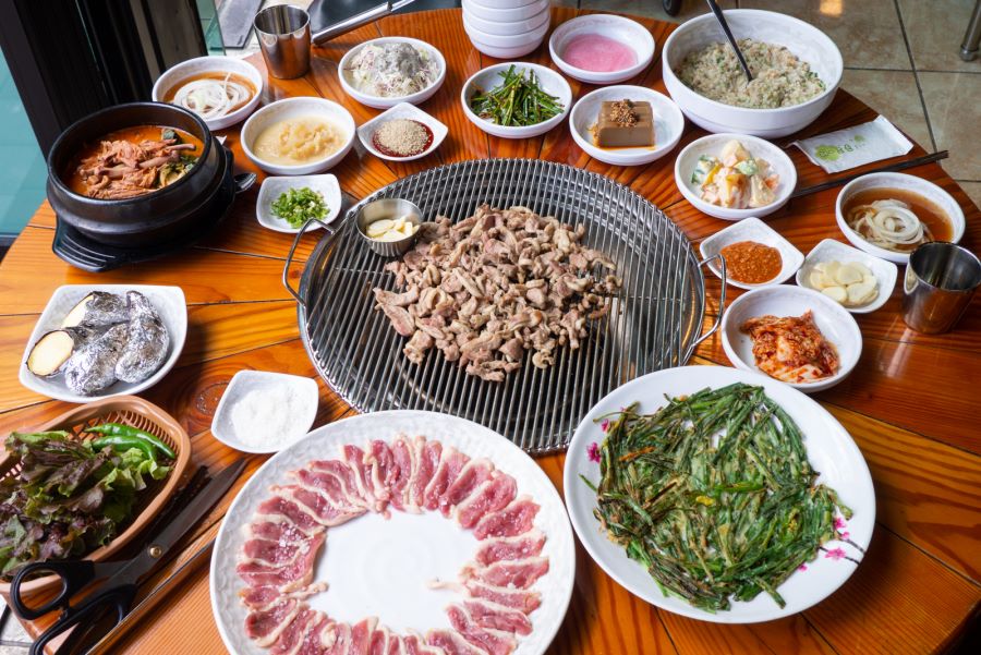 38000 오리로스 한상set