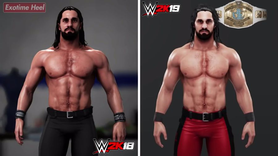 WWE 2K19 vs WWE 2K18 Raw Superstar renders Comparison The Shield Members & More (PS4 - XBOX).mp4_000141713.jpg