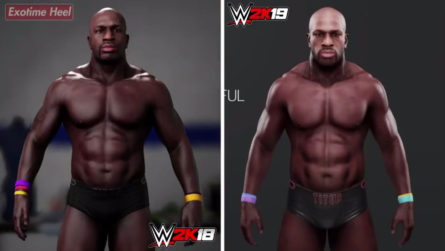 WWE 2K19 vs WWE 2K18 Raw Superstar renders Comparison The Shield Members & More (PS4 - XBOX).mp4_000150977.jpg