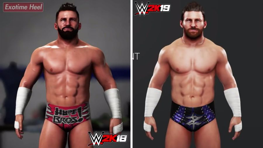 WWE 2K19 vs WWE 2K18 Raw Superstar renders Comparison The Shield Members & More (PS4 - XBOX).mp4_000166357.jpg
