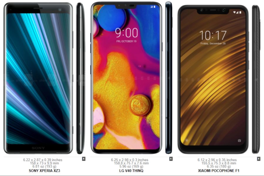 LG V40 vs. 다른 스마트폰 크기비교_1.png