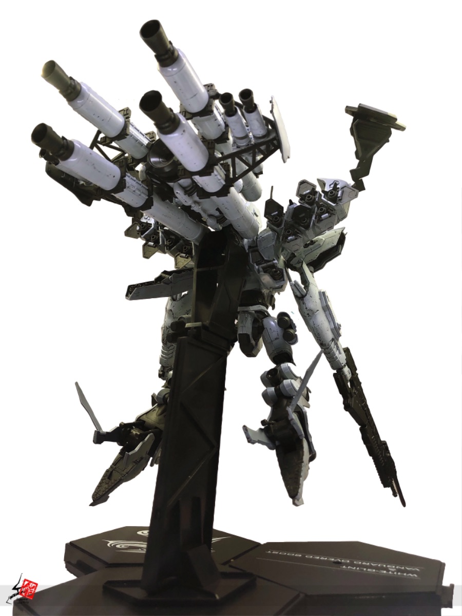 아머드코어 화이트 글린트(White Glint) V.O.B 도색 및 웨더링_21.jpeg