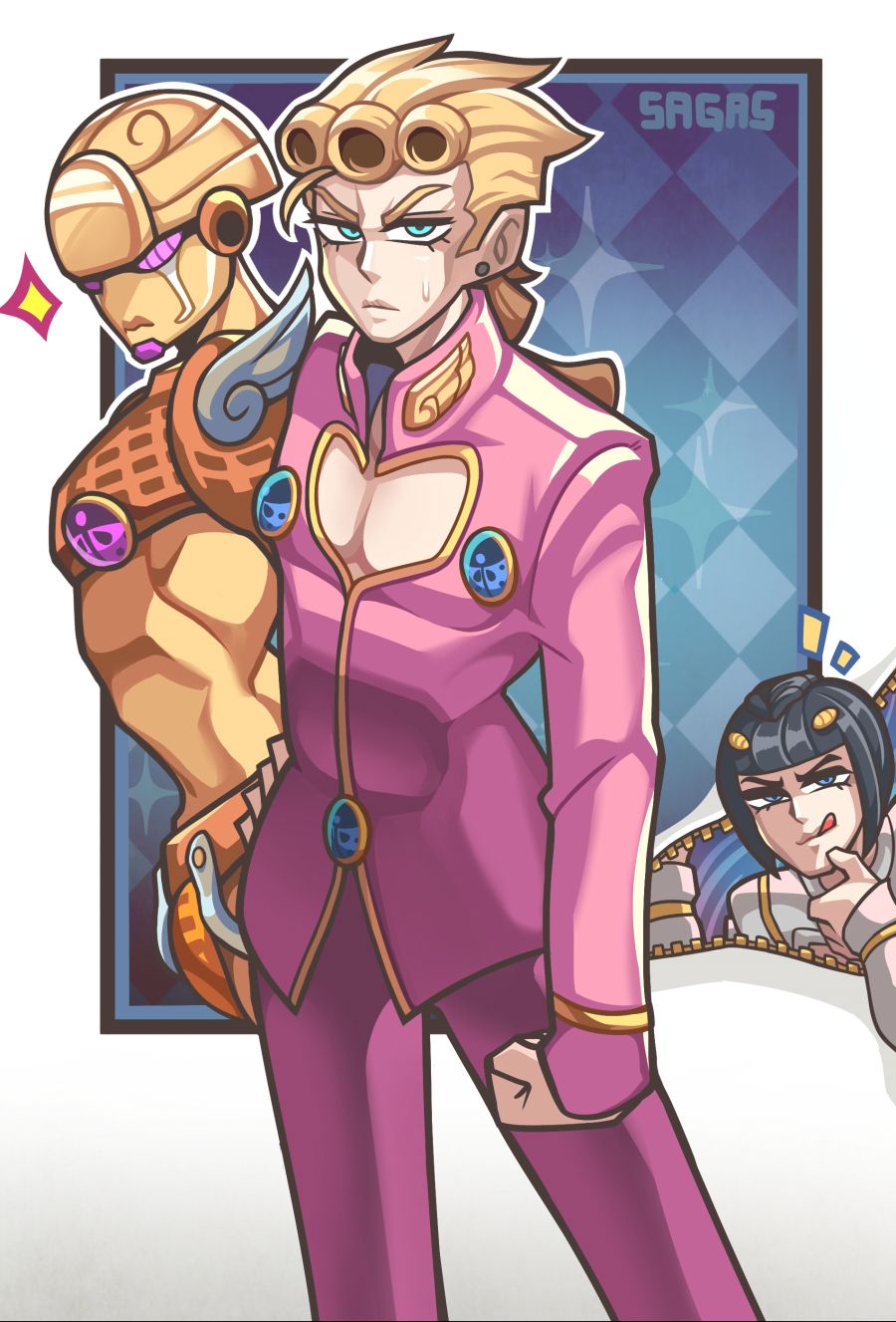 Giorno Giovanna Cute Fanart - Giorno Giovanna Fanart Stardustcrusaders ...