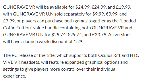 Playstation exclusive GUNGRAVE VR is officially coming to the PC on March 6th DSOGaming The Dark Side Of Gaming (3).png