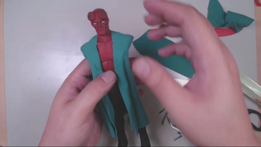 Hellboy(Movie,2019)Light Clay Figure Making Tutorial.mp4_20190223_192506.752.jpg