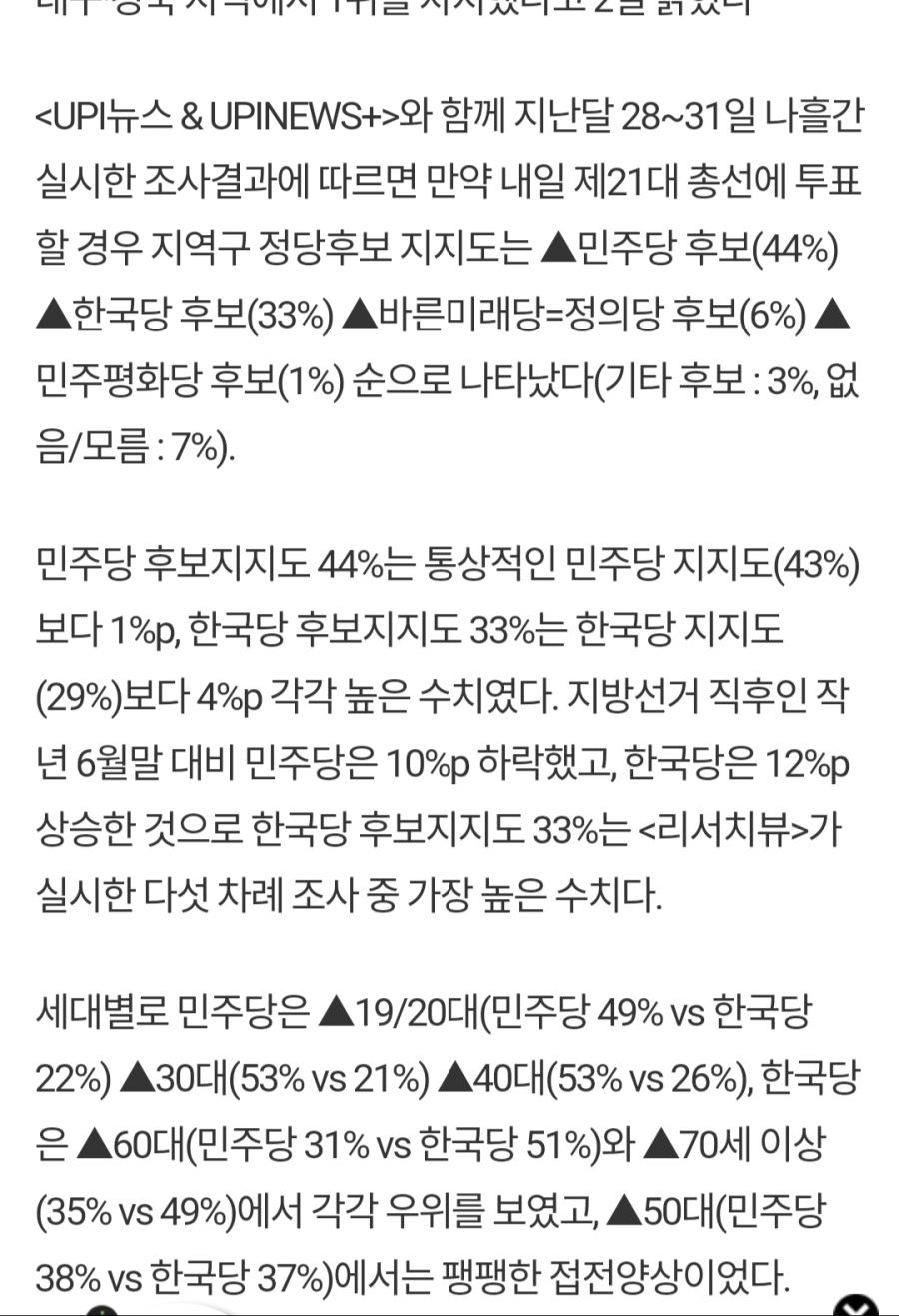 리서치뷰 총선 여론조사 20대 민주49 자한22_1.jpg