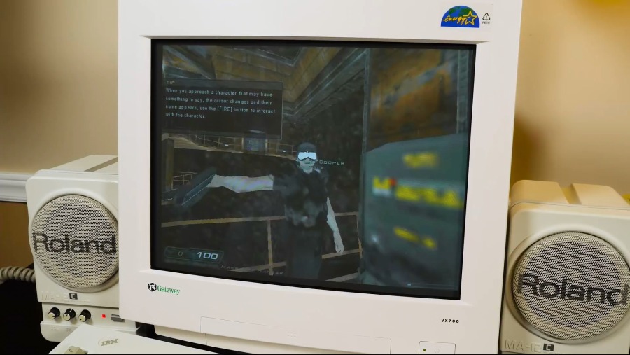 Ever wondered if Doom 3 will run on Windows 98 with a 12MB 3dfx Voodoo 2 graphics card No Well too bad, we're doing this anyway._20190416_163918.934.jpg