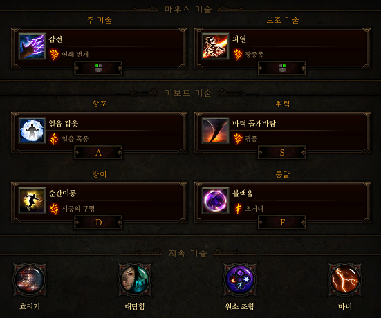 [도전 균열](북미&유럽) 116차 마법사 스킬&장비 정보 입니다._1.png