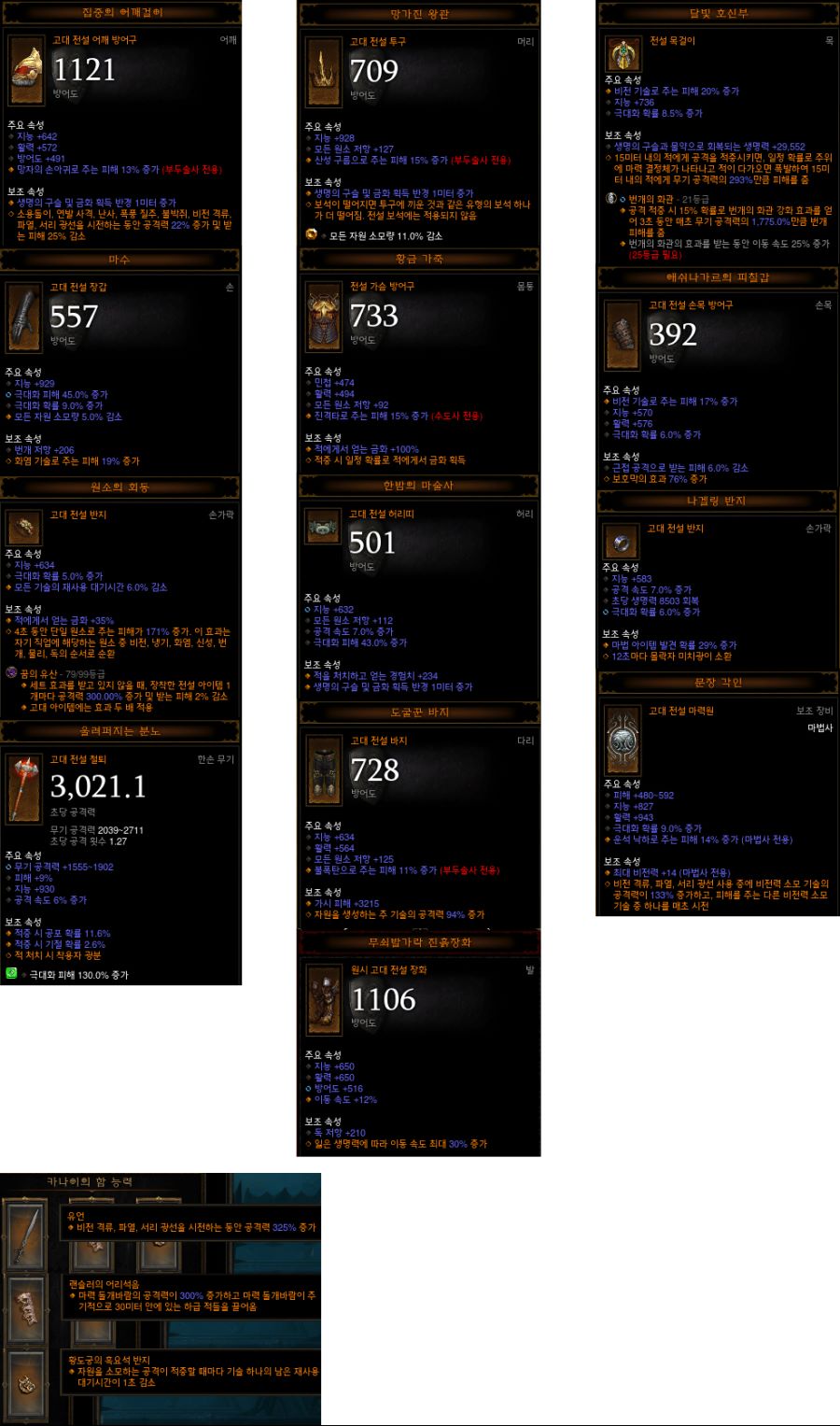 [도전 균열](북미&유럽) 116차 마법사 스킬&장비 정보 입니다._4.png