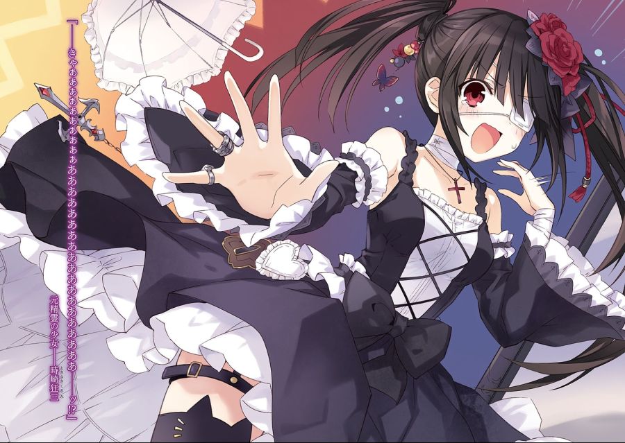 yande.re 578385 sample date_a_live dress eyepatch garter gothic_lolita lolita_fashion thighhighs tokisaki_kurumi tsunako.jpg